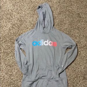 Gray Adidas hoodie